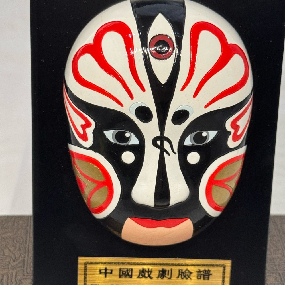 Traditional Chinese Opera Mask Wall Art